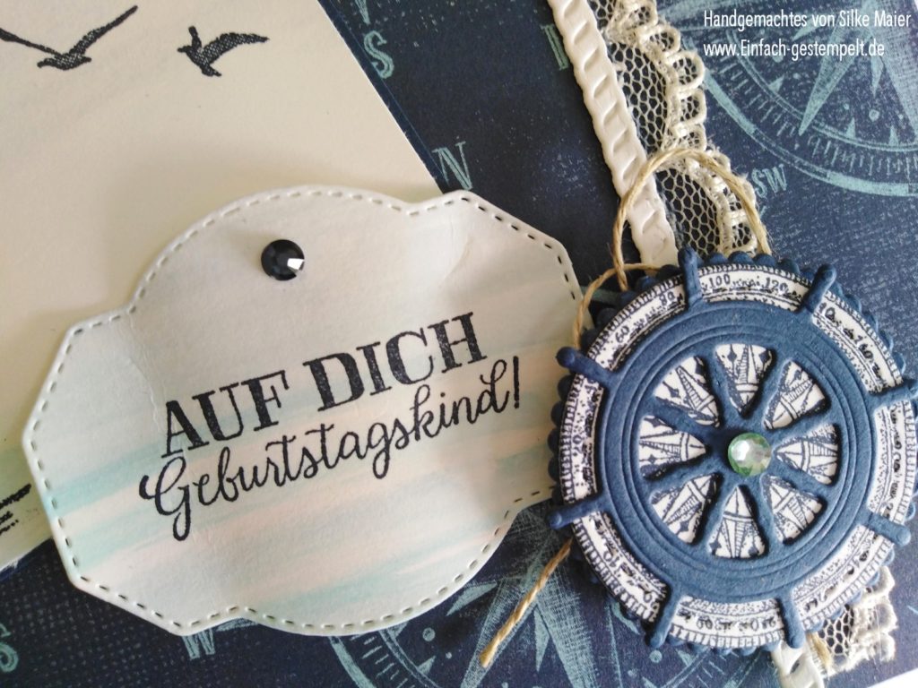FreuTag Maritime Karte zum Geburtstag ♥ Schönes aus Papier ♥